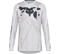 FOX 180 Diffuse Special Edition Motocross Jersey, white/black, size M