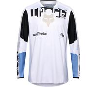 FOX 180 Digi Image Motocross Jersey, white, size S for Men