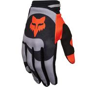 FOX 180 Emotion Motocross Gloves, grey, size S for Men