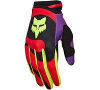 FOX 180 Emotion Motocross Gloves, red, size S for Men