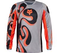FOX 180 Emotion Motocross Jersey, grey, size XS for Men