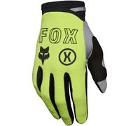 FOX 180 Flow Motocross Gloves, yellow, size S for Men