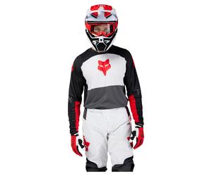 FOX 180 Flow MX Jersey M men White/Red/Black, M