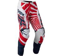 FOX 180 Goat Motocross Pants, blue/red, size 30