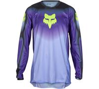 FOX 180 Interfere Motocross Jersey, black-blue, size M for Men