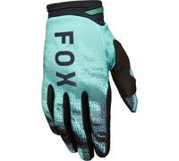 FOX 180 Kairos Motocross Gloves, black-turquoise, size XL for Men