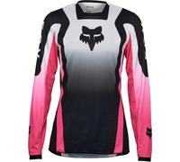 FOX 180 Lean Ladies Motocross Jersey, black/hotpink, size L