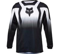 FOX 180 Lean Youth Motocross Jersey, black-white, size S