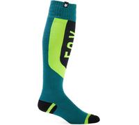 FOX 180 Nitro Motocross Socks, black-blue-yellow, size S for Men