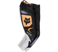 FOX 180 Noble Youth Motocross Pants, black/white/orange, size 22