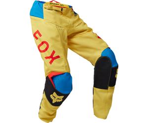 FOX 180 Race Spec Motocross Pants, blue-yellow, size 30 for Men