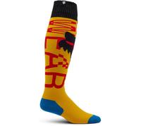 FOX 180 Seventy4 Motocross Socks, yellow, size M for Men