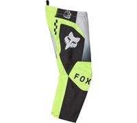 FOX 180 SHIELD Kinder Hose grau-gelb K4