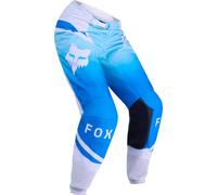 FOX 180 Shield Ladies Motocross Pants, white-blue, size XS 28 for Women