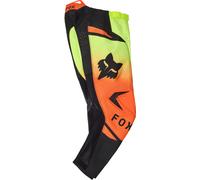 FOX 180 Shield Youth Motocross Pants, black-orange, size 28