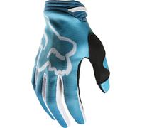 FOX 180 Toxsyk Ladies Motocross Gloves, black-turquoise, size XL for Women