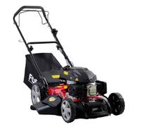 Fox 20" Self-Propelled Petrol Lawn Mower, 173Cc 3-In-1 Steel Deck, 60L Grass Bag