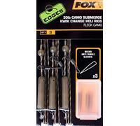 Fox 30lb Camo Submerge Kwik Change Heli Rigs Fleck Camo (cac711)