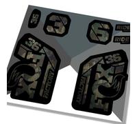 Fox 36 Factory 2021 Fork Decals - Camo - Licensed by Fox GLOSS