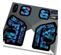 Fox 36 Factory 2021 Fork Decals - Graffiti - Licensed by Fox Matte