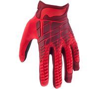 FOX 360 Motocross Gloves, red, size XL