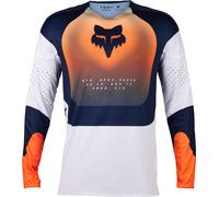 FOX 360 Revise Motocross Jersey, dark blue/orange, size M
