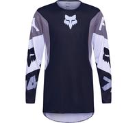 FOX 360 Tine Motocross Jersey, black-grey-white, size 2XL for Men
