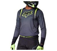 FOX 360 Vizen Motocross Jersey, black-yellow, size L for Men