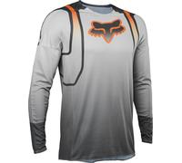 FOX 360 Vizen Motocross Jersey, grey/orange, size XXL