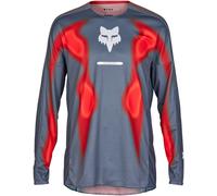 FOX 360 Volatile Motocross Jersey, grey/red, size M