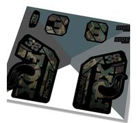 Fox 38 Factory 2021 Fork Decals - Camo GLOSS