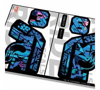 Fox 38 Factory 2021 Fork Decals - Graffiti - Licensed By Fox GLOSS