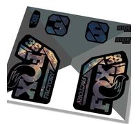 Fox 38 Factory 2021 Fork Decals - Nebula - Licensed By Fox MATTE