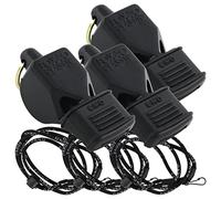 Fox 40 Classic CMG w/Breakaway Lanyard 3 Pack (Black)