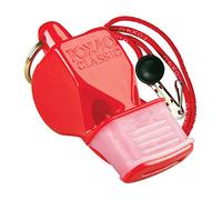 Fox 40 Classic CMG Whistle With Lanyard Referee-Coach,Safety Alert-Red