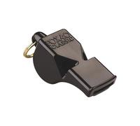 Black Plastic Classic Fox 40 Referees Whistle Football Accessory Training Match