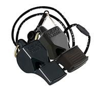 Fox 40 Pealess Whistle 2 Pack/Classic + Classic CMG with 1 Lanyard