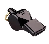 Fox 40 Pearl Safety Whistle & Wrist Lanyard - Black