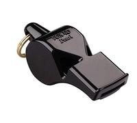 Fox 40 Pearl Safety Whistle With Wrist Lanyard - Black