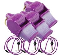 Fox 40 Sonik Blast CMG w/Breakaway Lanyard 3 Pack (Purple)