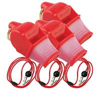 Fox 40 Sonik Blast CMG w/Breakaway Lanyard 3 Pack (Red)