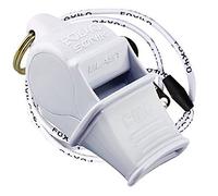 Fox 40 Sonik Blast CMG with Break Away Lanyard - White,standard size,9203-0708