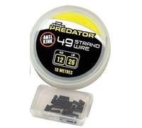 Fox 49 Strand Steel Wire Including Crimps 12kg 10m