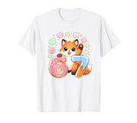 Fox 6-7 Meme Shirt with Ice Cream - Funny Animal Humor T-Shirt