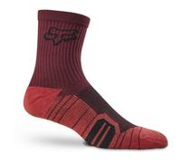 Fox 6in Ranger Cushion MTB Socks Dark Maroon