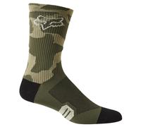 Fox 6in Ranger MTB Socks Green Camo