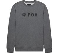 FOX Absolute Fleece Crew Pullover, Graphite, size L