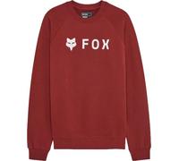 FOX Absolute Crew Sweatshirt Rust BrownXL Rust Brown