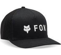 FOX Absolute Flexfit Cap, black-white, size S M