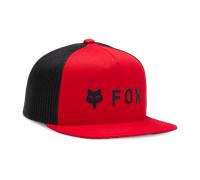 Fox Youth Absolute Mesh Snapback Cap One Size Flame Red